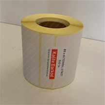 80X60 Termal Etiket Rulo Barkod Etiket Kalite Barkod