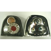 Volkswagen Golf 3 92/98 Modifiye Stop Lambası Sağ/sol Set 2 Parça Ledli Siyah Tyc - Diğer Oto Elektrik