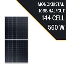 Lexron 560 W 10bb Half Cut Monokrıstal Güneş Paneli