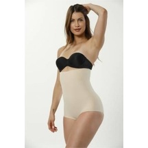 Form Angel Yüksek Bel Slip 2 Beden Incelten Ten Rengi Korse Syh/ten