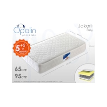 65 x 95 Bebek Yatağı Opalin Jakarli Baby Ortopedik Yaylı Yatak