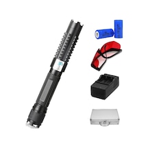 Uzun Mesafeli 450nm Yakıcı Şarjlı Mavi Lazer Pointer