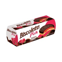 Şölen Biscolata Pia Frambuaz 100g - Kek Ve Çikolata Birleşimi 5'li Avantaj Paketi - 5 Adet Tarı