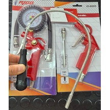 Ht- Rıco Saatli Lastik Şişirme Hava Üfleme Tabancası Mıknatıs