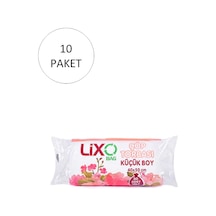 Küçük Boy Çöp Torbası 40 X 50 Cm 30 Lu Rulo X 10 Paket 300 Adet Şeffaf