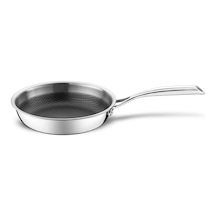 Jumbo Gourmet 3ply İndüksiyon Tabanlı Çelik Tava 24 Cm Gri