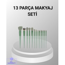 13 Parça Makyaj Fırça Seti Ergonomik, Dökülme Yapmayan, Taşınabilir