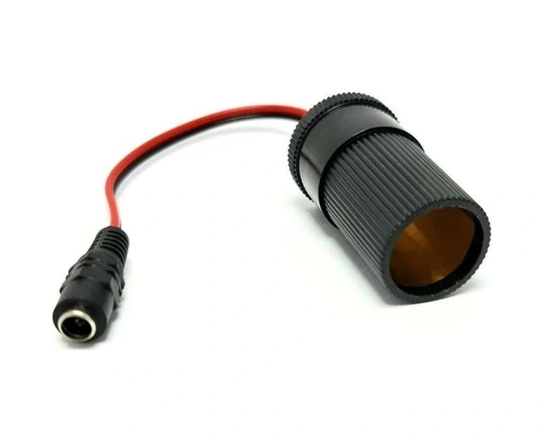 Powermaster Pm-28526 Dc 5.5x2.5mm Dişi - Oto Çakmak Soketi Çevirici Adaptör Kablosu