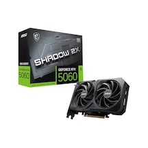 Msı Geforce Rtx 5060 8gb Shadow 2x Oc Max Gddr7 128bit Dx12 Aeae1msı0250