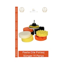 Pastacila Profesyonel Çizik Giderme Yüzey Düzleştirme Matkap Uyumlu Oto Pasta Cila Polisaj Sünger 1