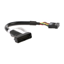 4584 9 Pin Usb 2.0 Dişi - 19 Pin Usb 3.0 Erkek Çevirici Dönüştürü