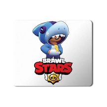 Brawl Stars Leon Logolu Mouse Pad Mousepad