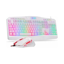 Redragon S101 Kablolu Oyun Klavyesi Ve Faresi White