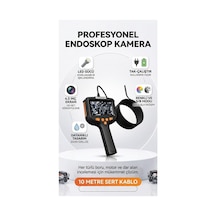 Profesyonel Endoskop Kamera Monitörlü El Tipi 10 Metre Genel