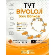 Biyotik Yks Tyt Biyoloji Soru Bankası Video Çözümlü Biyotik Yayın