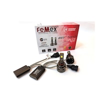 Femex Gt Nano Plus Csp Lumıled Royal Chipset Radyatör Soğutmalı Hb3 9005 Led Xenon Led Headlight