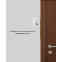 Kablosuz 32 Melodili Kapı Zili Pratik Kullanım