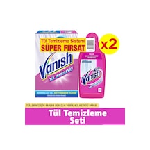 Vanish Tül Temizleyici Set ( Toz 400 gr + Parlatıcı 450 ML) X 2
