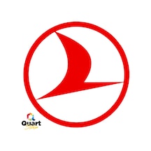 2 Adet Türk Hava Yolları Sticker Oto Sticker Araba Cam Sticker