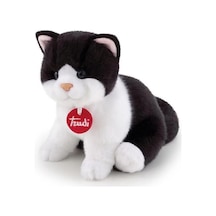 Bay Peluş Siyah Beyaz Kedi 20 Cm Najmaddin