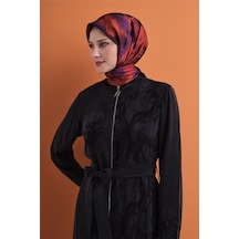 Armine Sura İpek Eşarp 2026-2027 - Sonbahar Kış-asm9606 Siyah