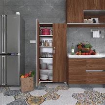 Kenzlife mutfak dolabı çilem 188*090*032 cvz kilitli ayaklı banyo evrak ofis kitaplık ayakkabılık kiler Kenzlife mutfak dolabı çilem 188*090*032 cvz kilitli ayaklı banyo evrak ofis kitaplık ayakkabılık kiler
