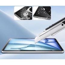 Apple İpad Air 11 İnç Mat Ekran Koruyucu Şeffaf M2 M3 M4 İle Uyumlu