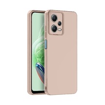 Xiaomi Redmi Note 12 Pro 5g Kılıf Nano İçi Kadife Silikon - Pudra 0.2M-Çok Renkli