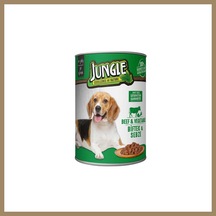 Jungle Köpek Konserve Biftek & Sebzeli 400gr 1 Adet 22