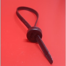 Kablo Bağı Tokalı Düğme Başlıklı Plastik Cırt Kelepçe 6x235 Mm 100 Adet
