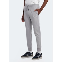 Slazenger PEARCE Erkek Fermuar Cepli Gri Eşofman Altı