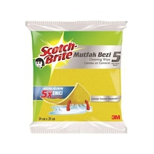 3 Adet Scotch Brite Mutfak Bezi 5'li Çok Renkli