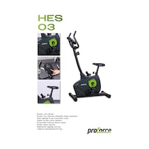 Proforce HES 03 Kondisyon Bisikleti, Dikey Ev Bisikleti, Spor Koşu Egzersiz Bisikleti