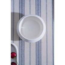 Acar Jea-07391 Rumi Beyaz Porselen 11.5 Cm Yuvarlak Kase 6 Adet