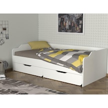 Dekorister Exclusive Young Karyola Beyaz - 90*190 Cm Dekorister Exclusive Young Karyola Beyaz - 90*190 Cm