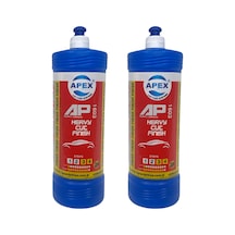 2li Set Wax Pasta Cila Sıvısı, Oto Araç Parlatıcı Wax 1 Litre