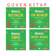 Okyanus Yayınları 5.sınıf Classmate Soru Bankası Seti- 4 Kitap