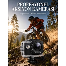 Yeni Nesil Full Hd Görüntü Kalitesi Sunan Kompakt Aksiyon Kamerası 1080p Mh-hs0358-9307 Diğer