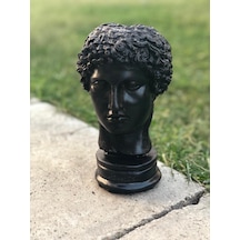 Thiramis Homeconcept Hermes Dekoratif Siyah Büst & Heykel