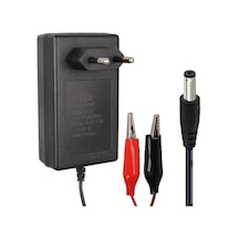 Weko 14.4 Volt - 1 Amper 5.5 2.5 Mm Uçlu + Krokodil Aparatlı Akü Şarj Cihazı Wk-29112