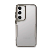 Samsung Galaxy S24 Kılıf Boyi Silikon Kapak - Titan Gri 0.2M-Çok Renkli