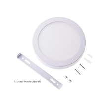 Cata Ct-5233b 18w Sıva Üstü Led Panel Yuvarlak Beyaz