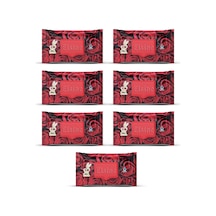 7 Paket Red Rose Islak Havlu Mendil 90 Adet Kapaklı Gül Kokulu 2'li Set