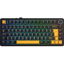 Aula F75 Mekanik Rgb Tkl Graywood V4 Switch Kablosuz Makrolu Hot Swap Türkçe Q Klavye Siyah Aula F75 Mekanik Rgb Tkl Graywood V4 Switch Kablosuz Makrolu Hot Swap Türkçe Q Klavye Siyah
