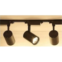 30W Led Ray Spot 3Lü Set -Siyah Kasa- Günışığı