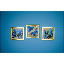 Tr 20x20 Fotoğraf Çerçevesi Dekoratif Çerçeveler Konsept Çerçeveler 3'lü Set Özc-145