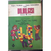 5.Sınıf Dilbilgisi Doğru Yazmak Doğru Konuşmak Için 1986 Basım