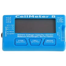 Cellmeter 1-8s Voltage Balance Servo Tester