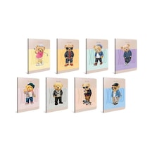 Gıpta A5 60 Yaprak Xoxo Dikişli Karton Kapak Defter Kareli 6273000 Standart