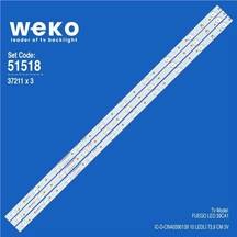 Wkset-6518 37211x3 Ic-d-cna0390139 3 Adet Led Bar Tvnizi Açıp İçindeki Led Barla Birebir Aynısı Olduğunu Görmeden Almayınız. Sonrasında İade Almamaktayız.